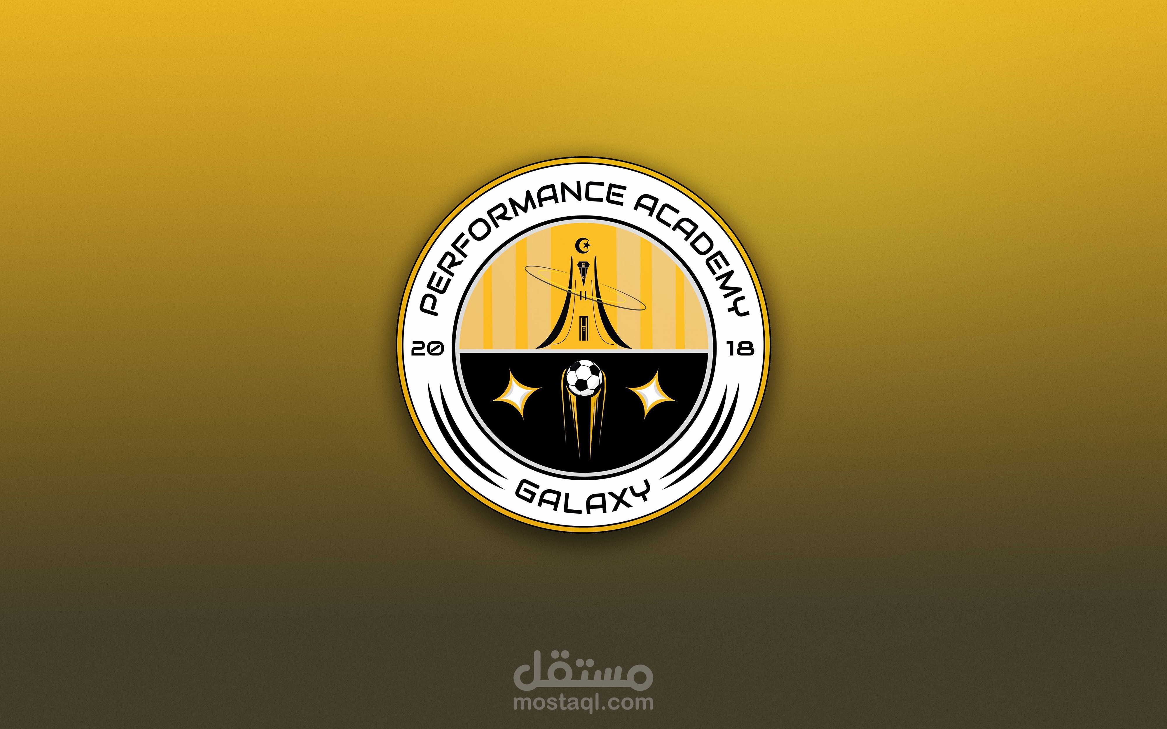 تصميم شعار ومنشورات سوشل ميديا لاكاديمية رياضية لكرة القدم