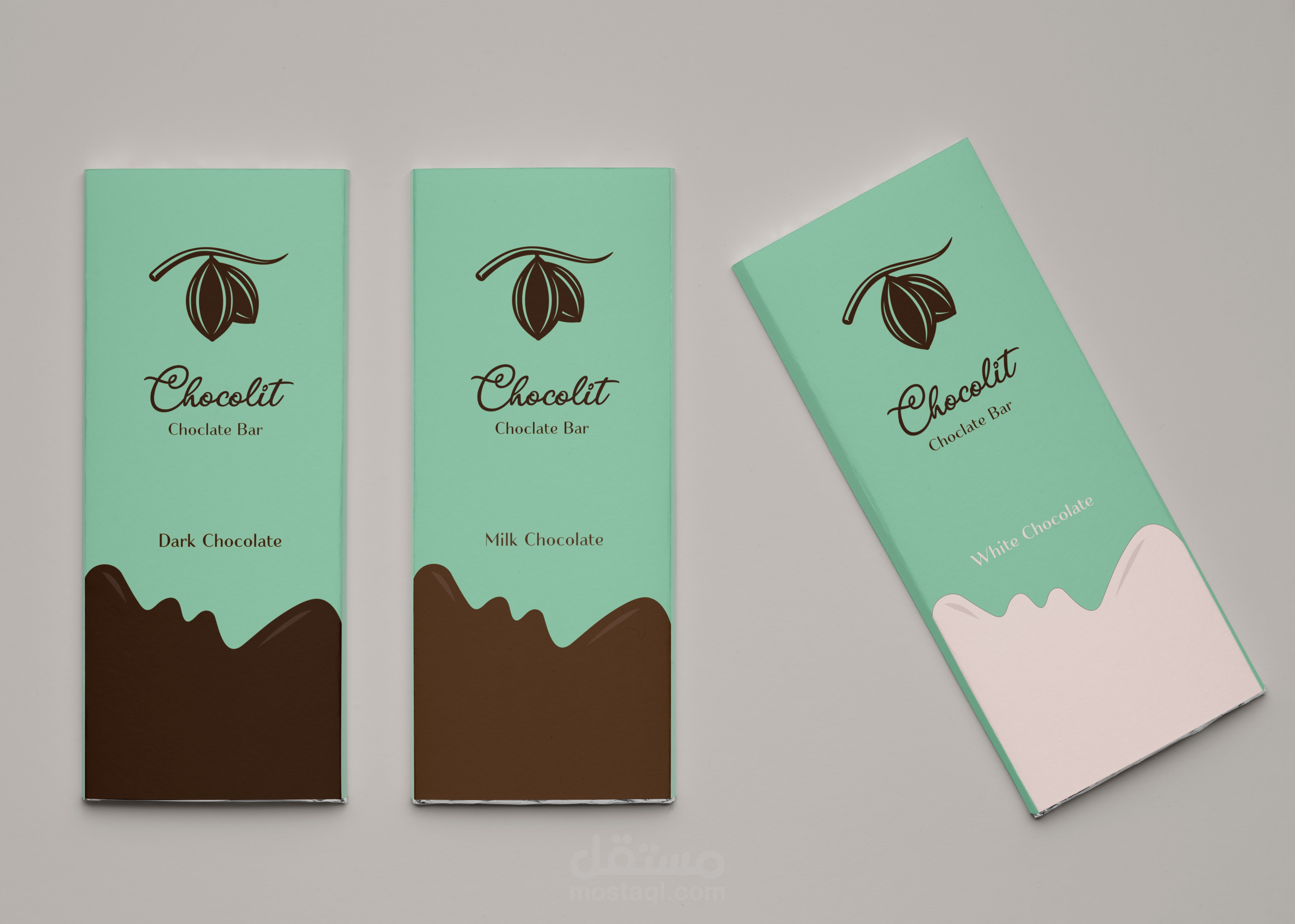 Chocolit تصميم غلاف بطريقة احترافية