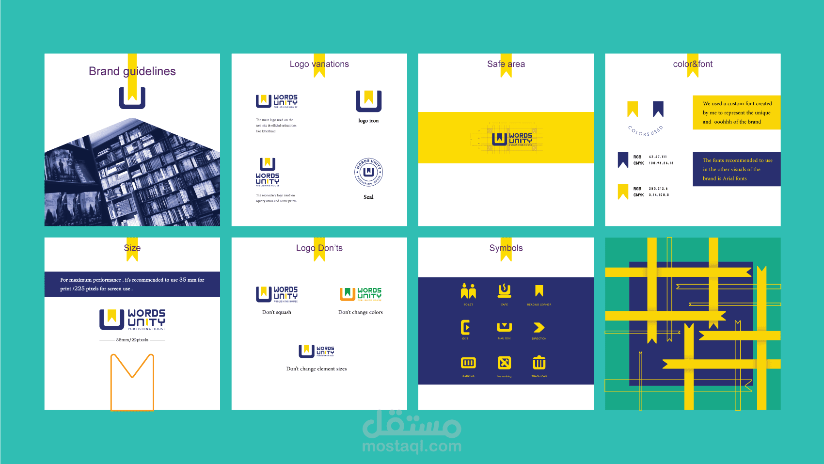 WORDS UNITY publishing house branding guideline