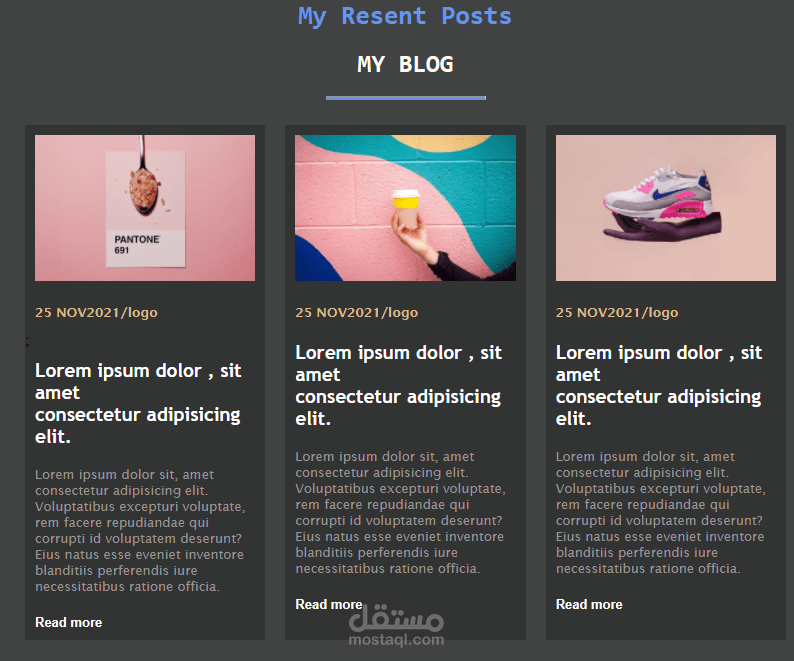 واجهة بسيطة