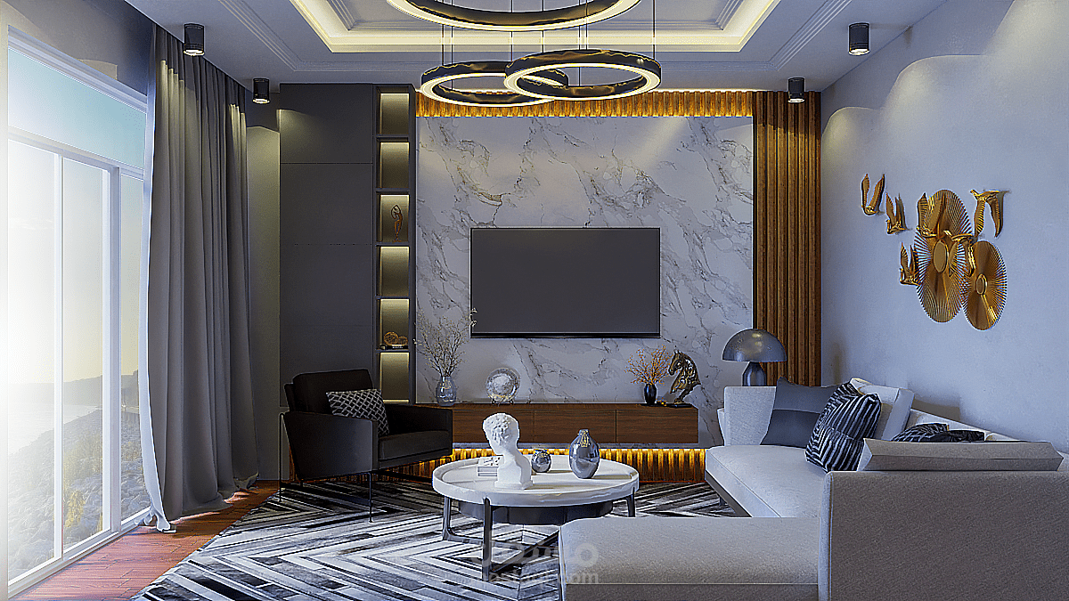 تصميم غرفة معيشة