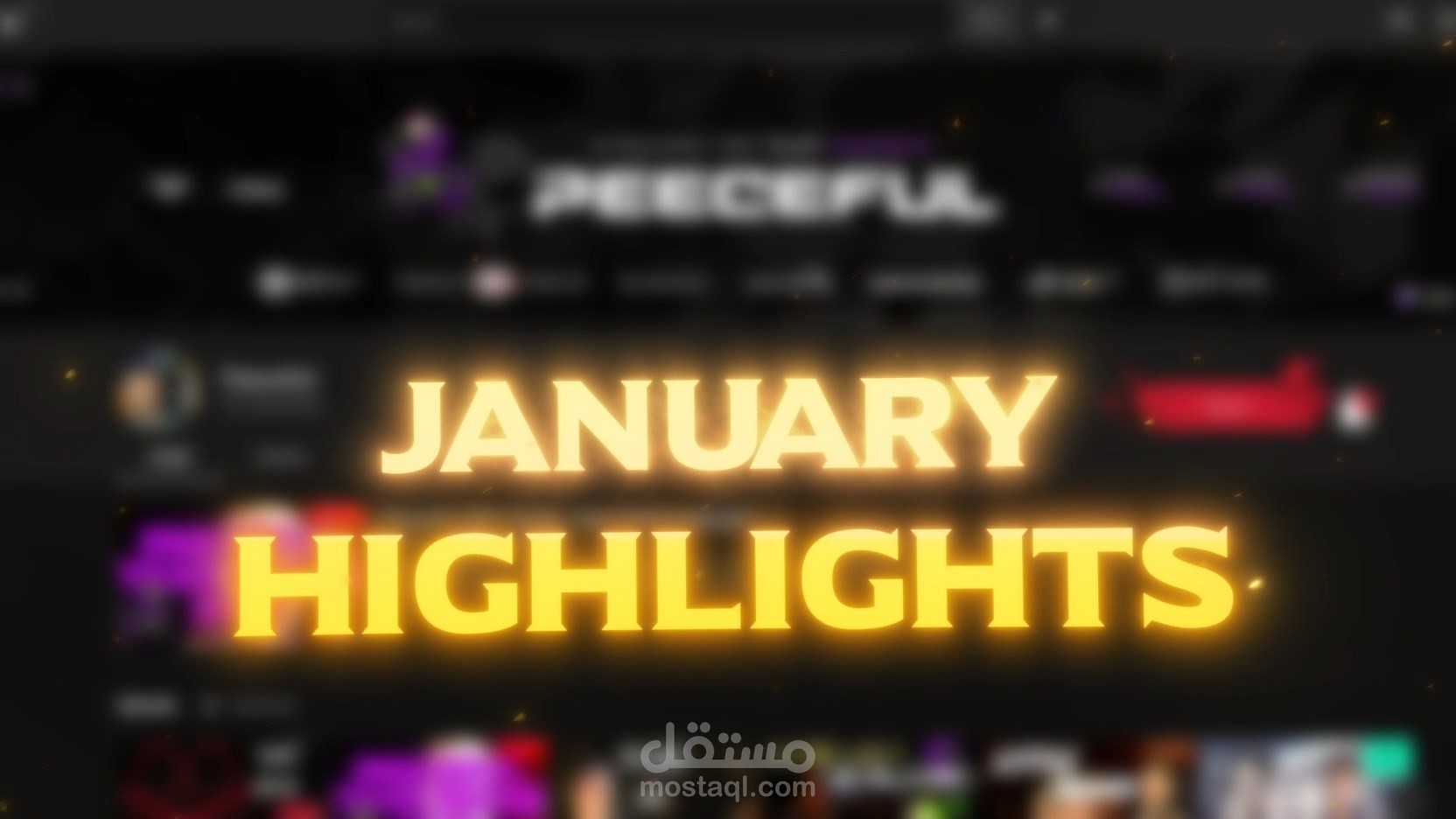 peeceful strteam highlights montage