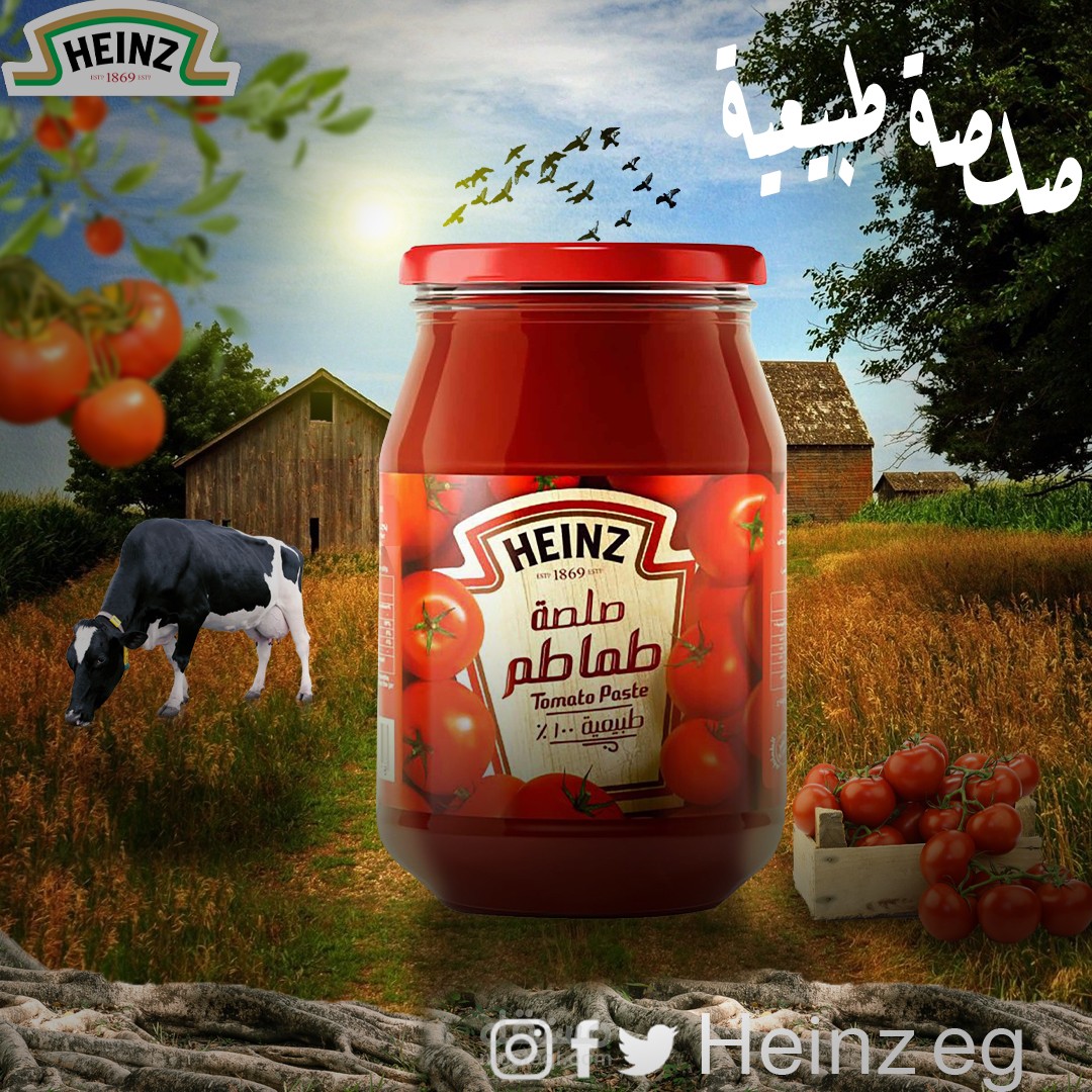 بوستر لشركة صلصة طماطم
