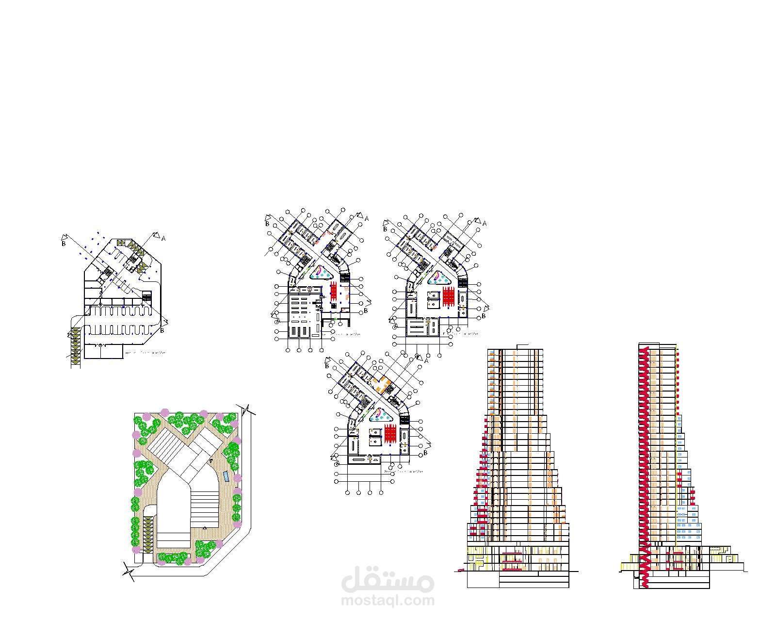 برج سكني تجاري