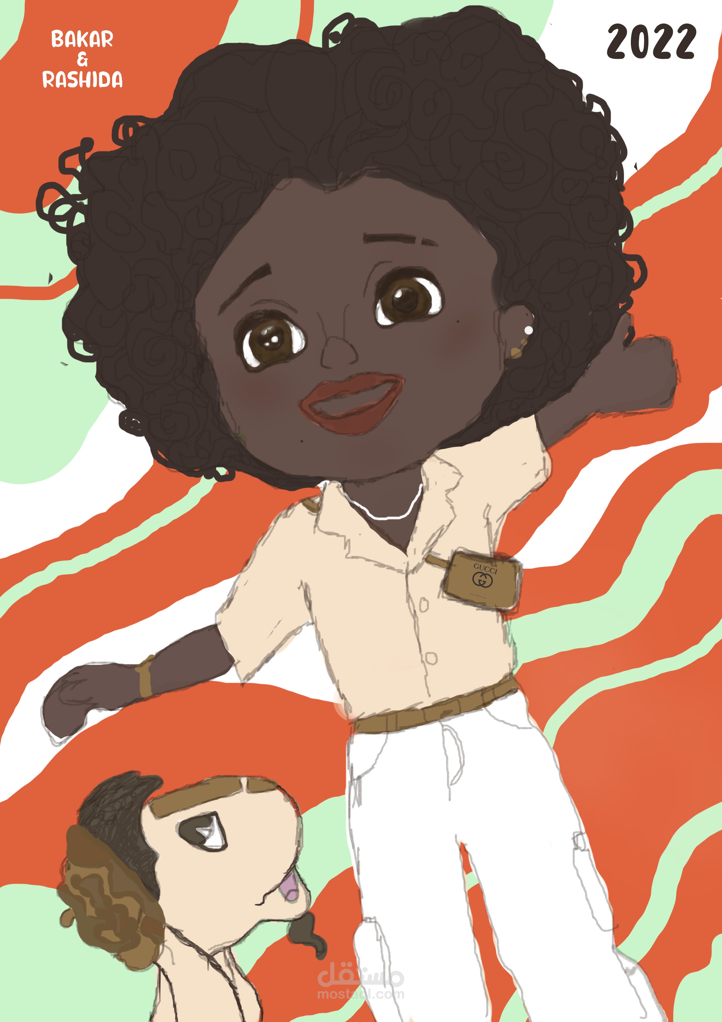 تصميم شخصيات كرتونية