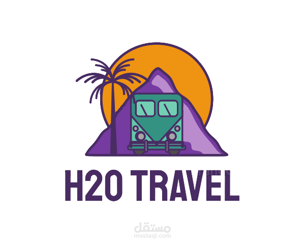 لوجو لشركة سياحة
