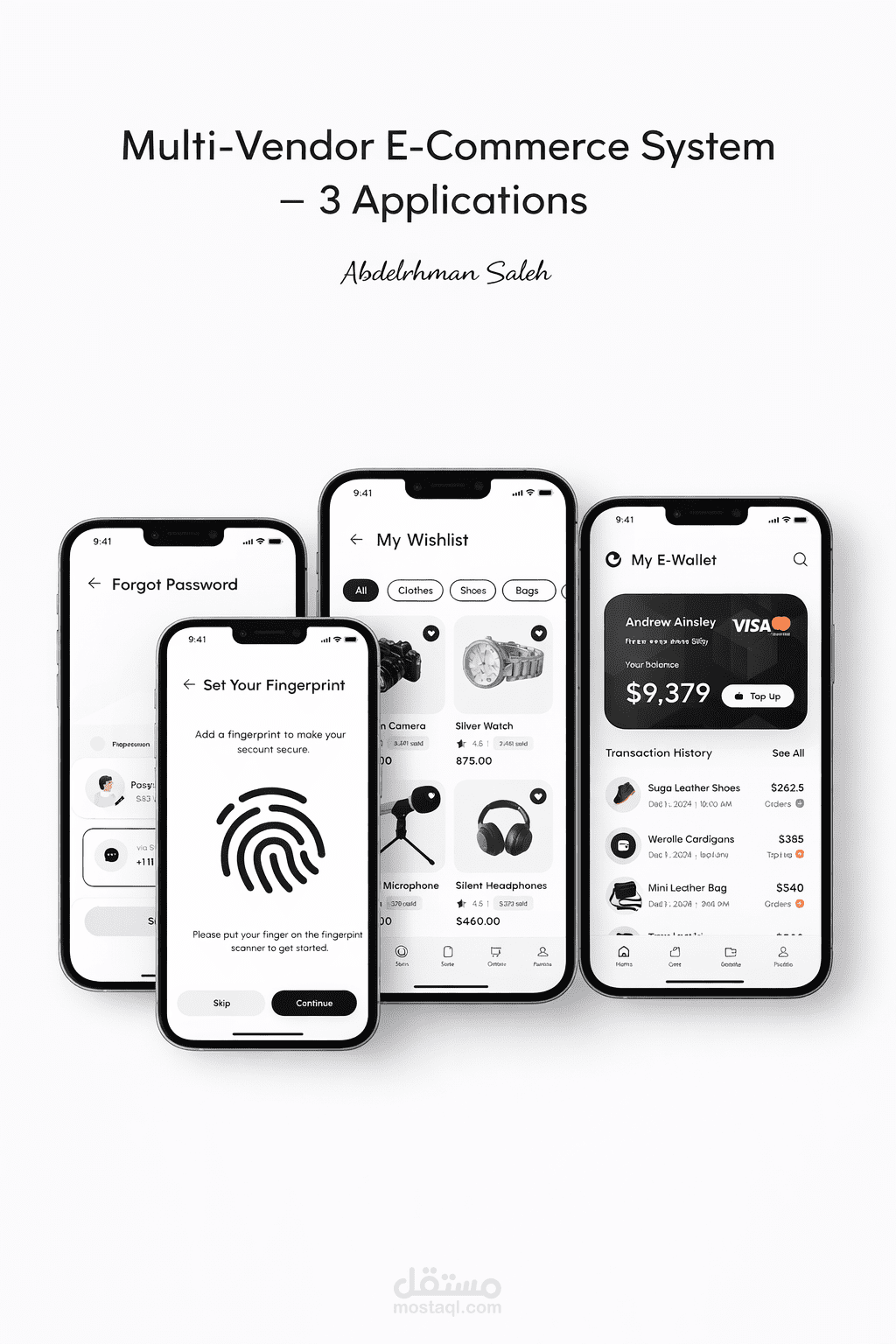 نظام تجارة إلكتروني متعدد البائعين – 3 تطبيقات