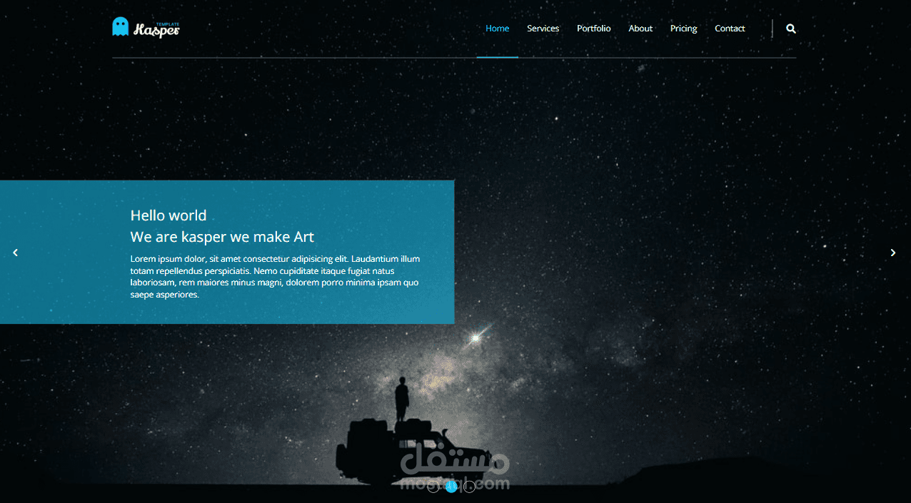 Landing Page