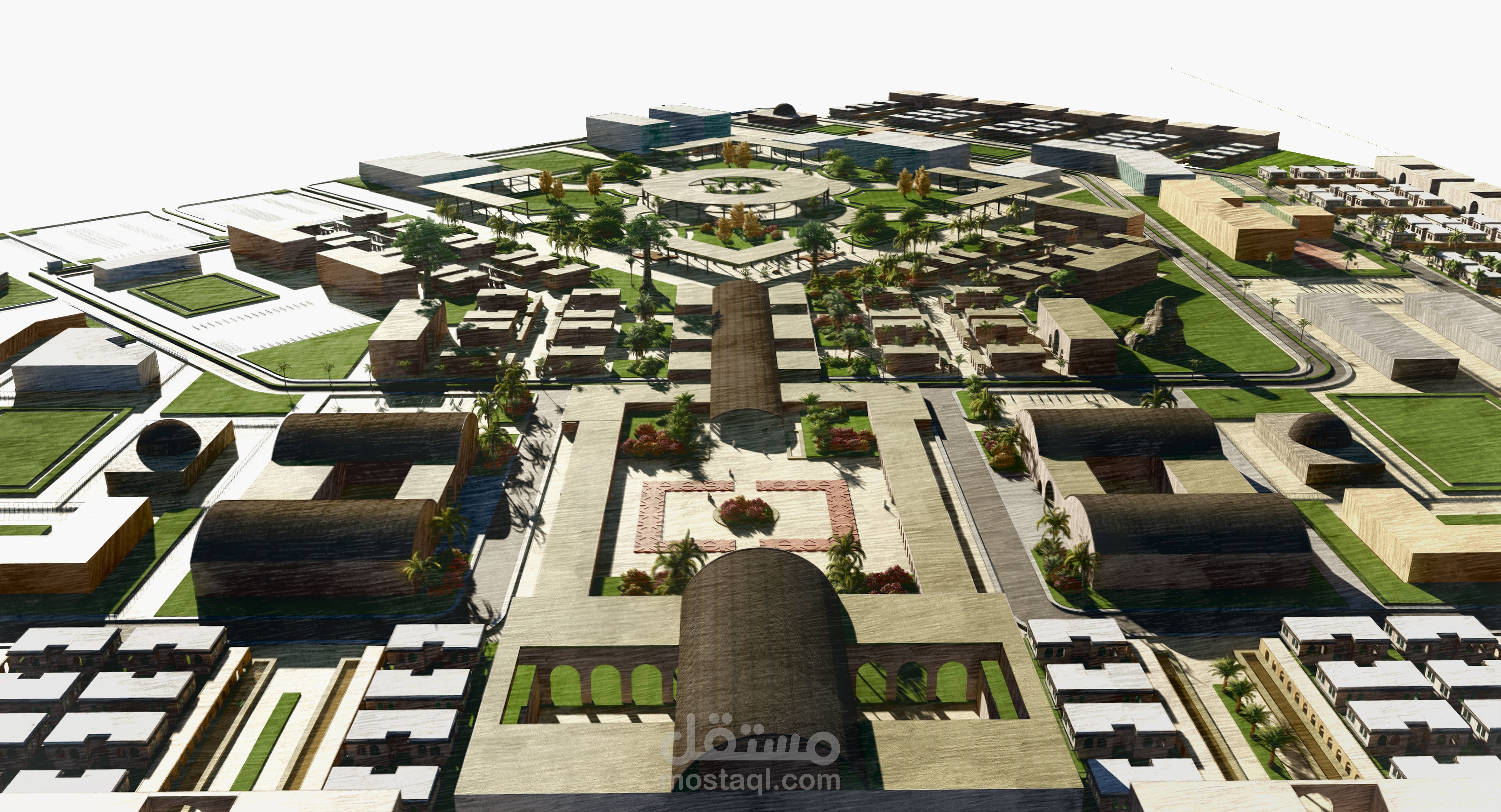 مجمع سكني مكتفي ذاتيا \ self-reliant community