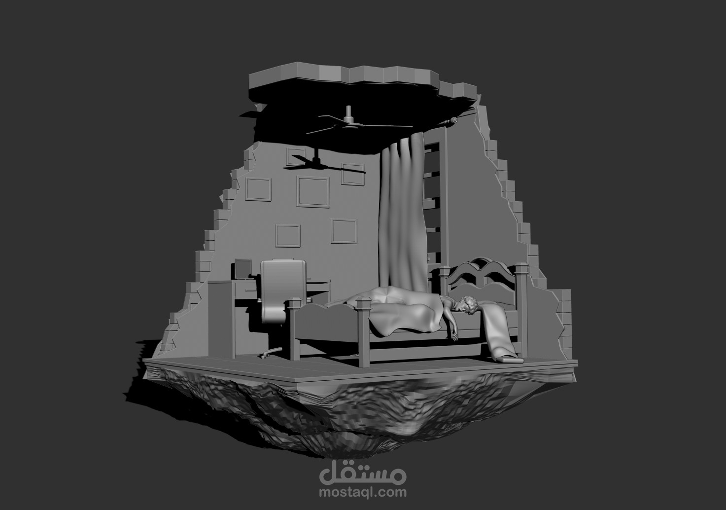 تصميم داخلي لغرفة