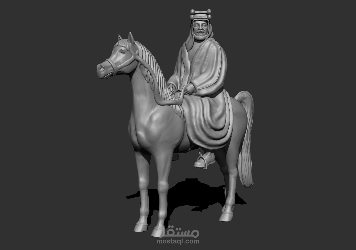 مجسم للملك سلمان