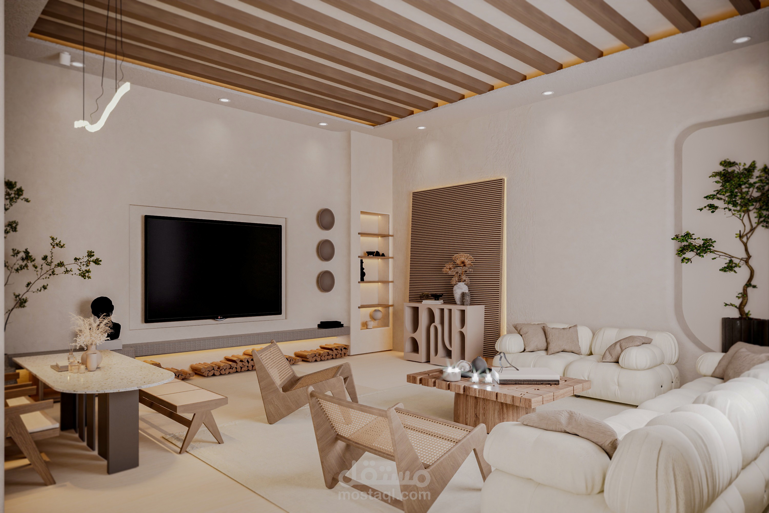 تصميم داخلي يدمج بين الجمال والوظيفة