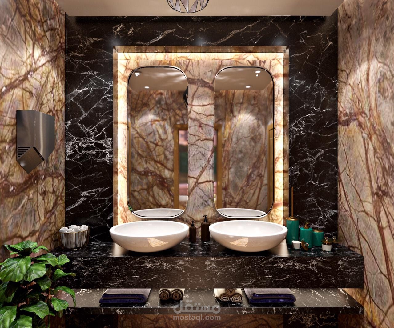 تصميم حمام