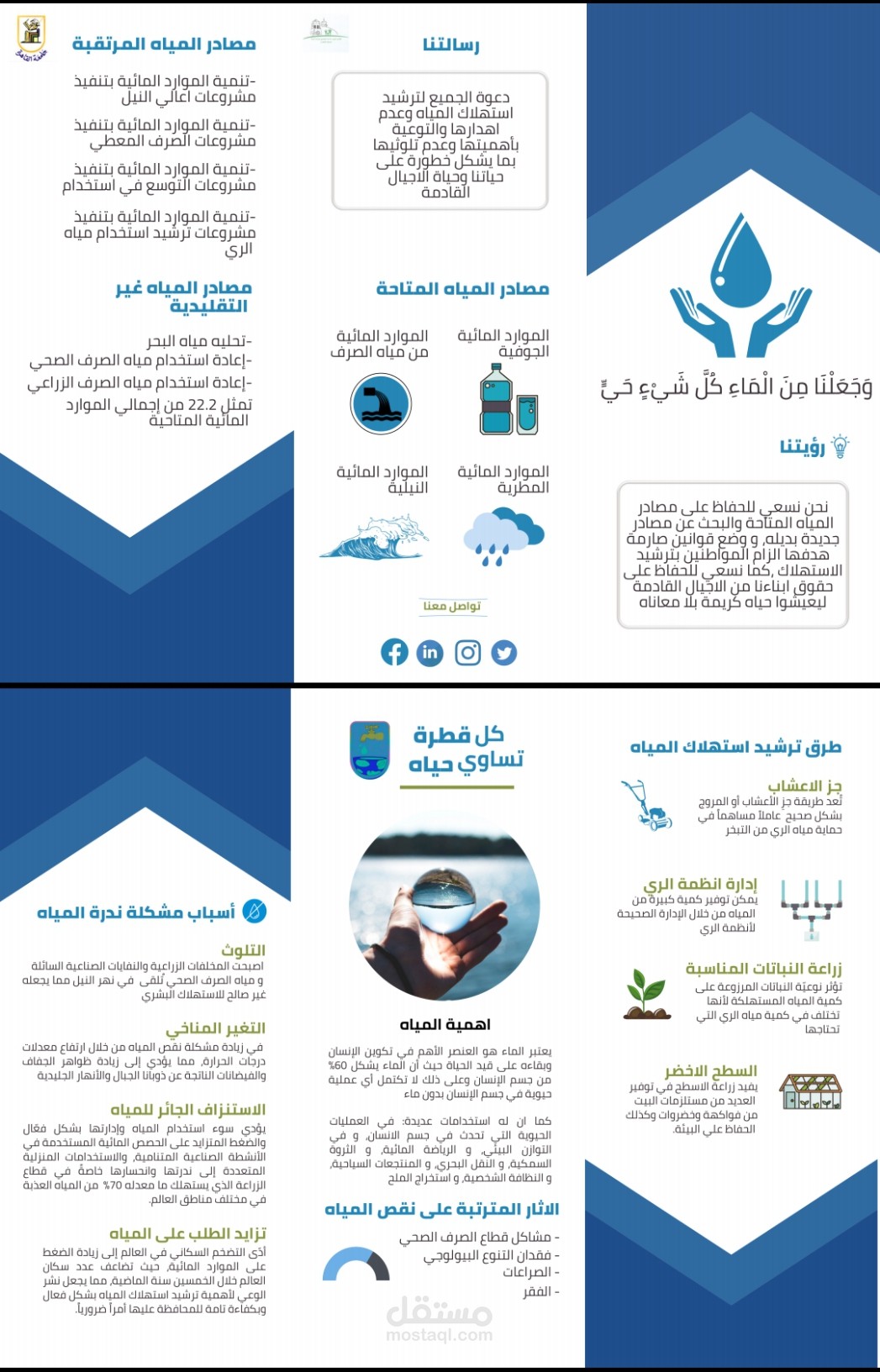 تصميم بروشور