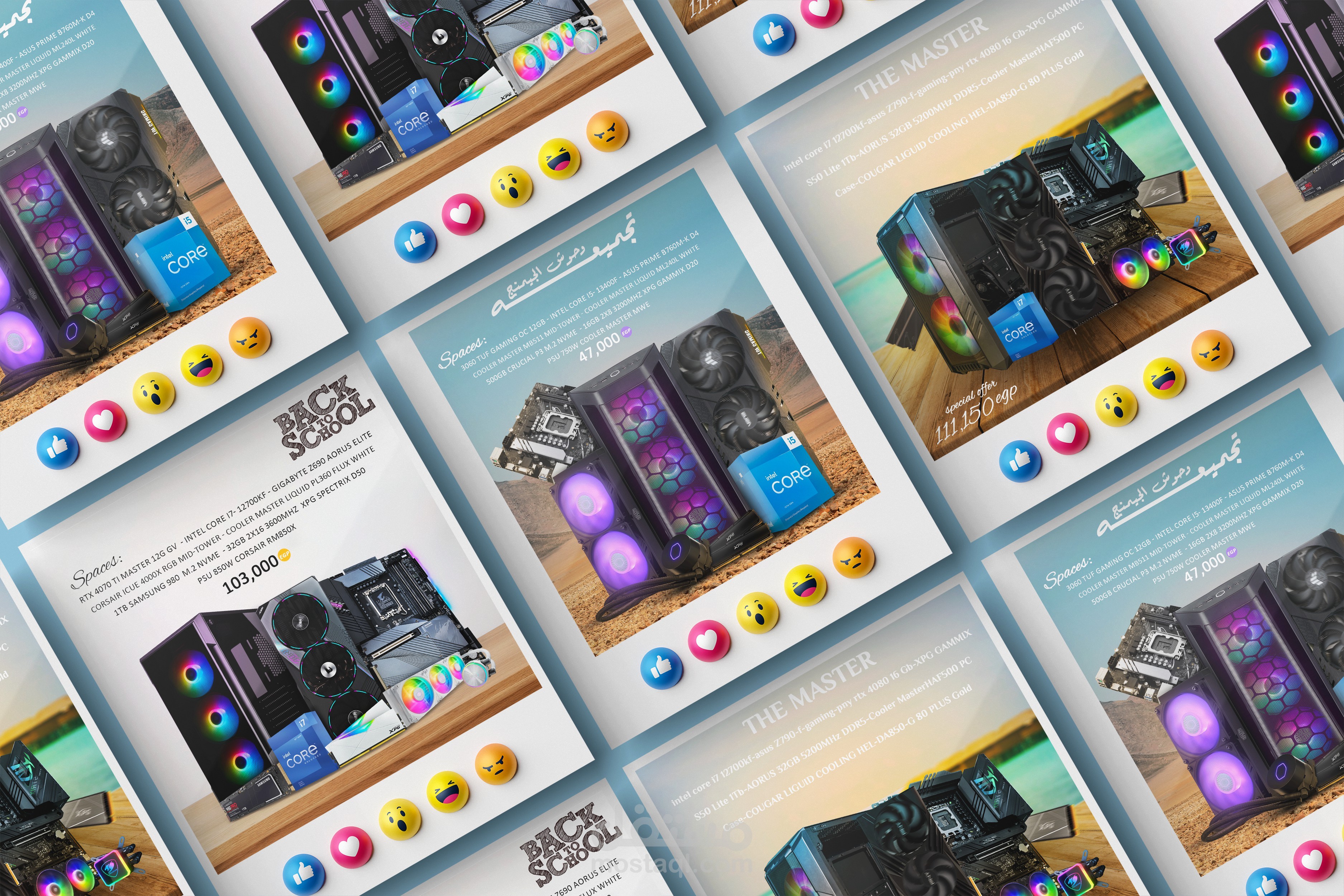 Social media designs - Pc Gaming