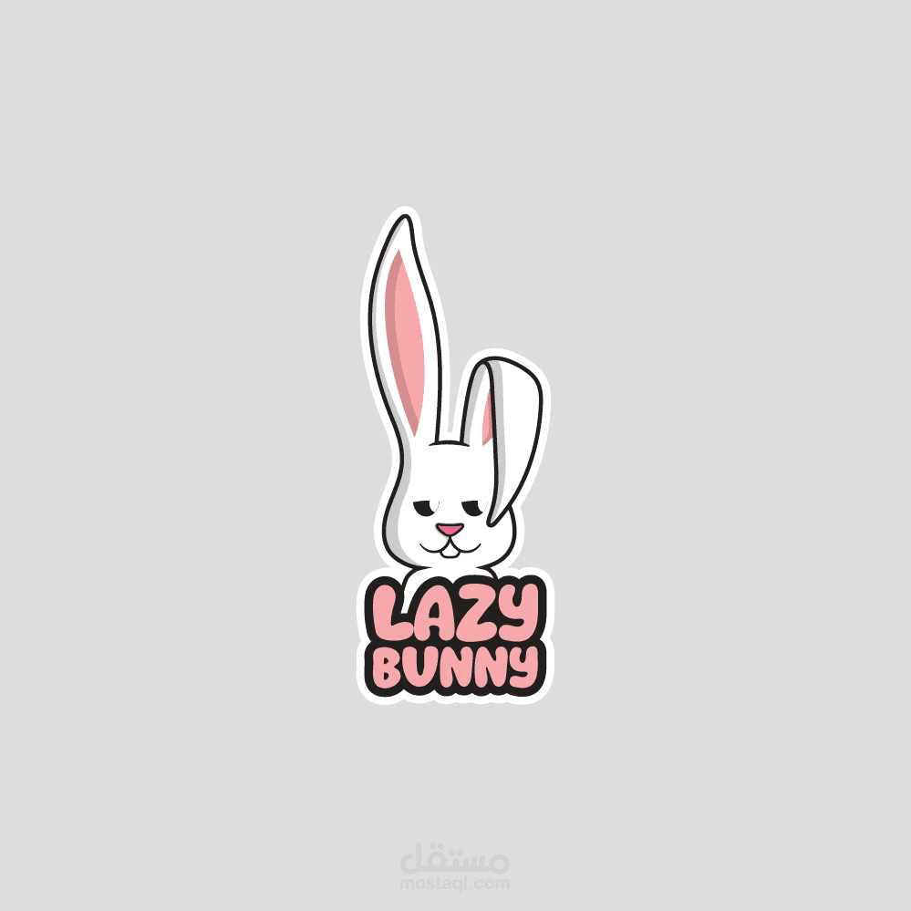 lazy bunny