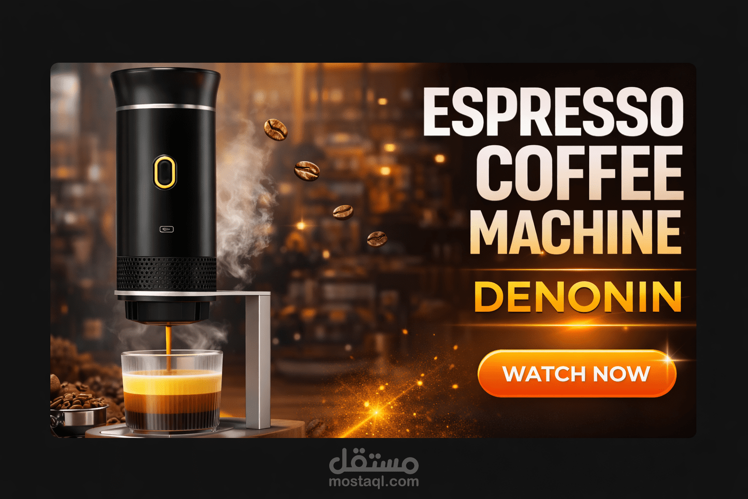 Denonin Espresso Machine Ad