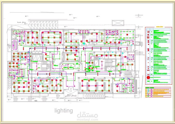 Lighting plan