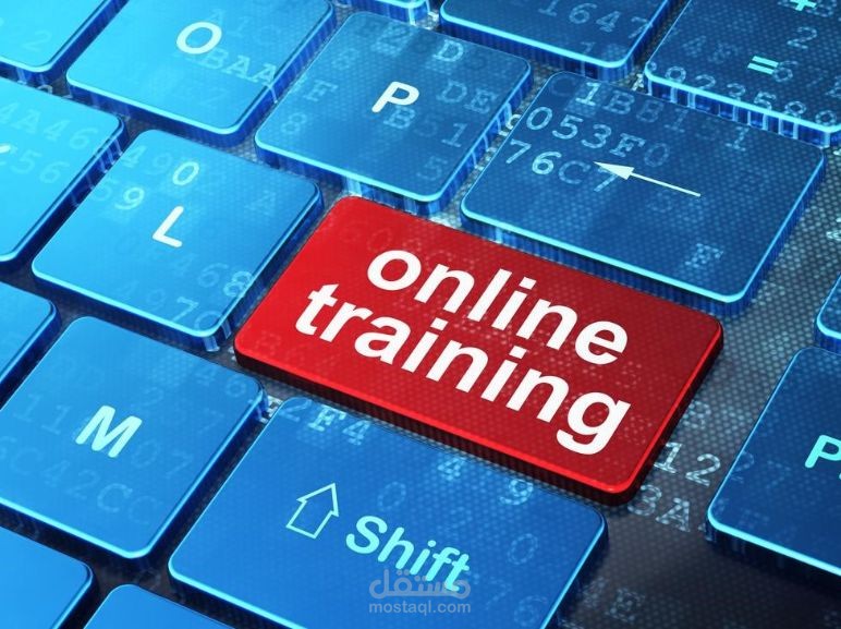 تدريب اونلاين عبر زوم حول موضوع مهارات الإلقاء