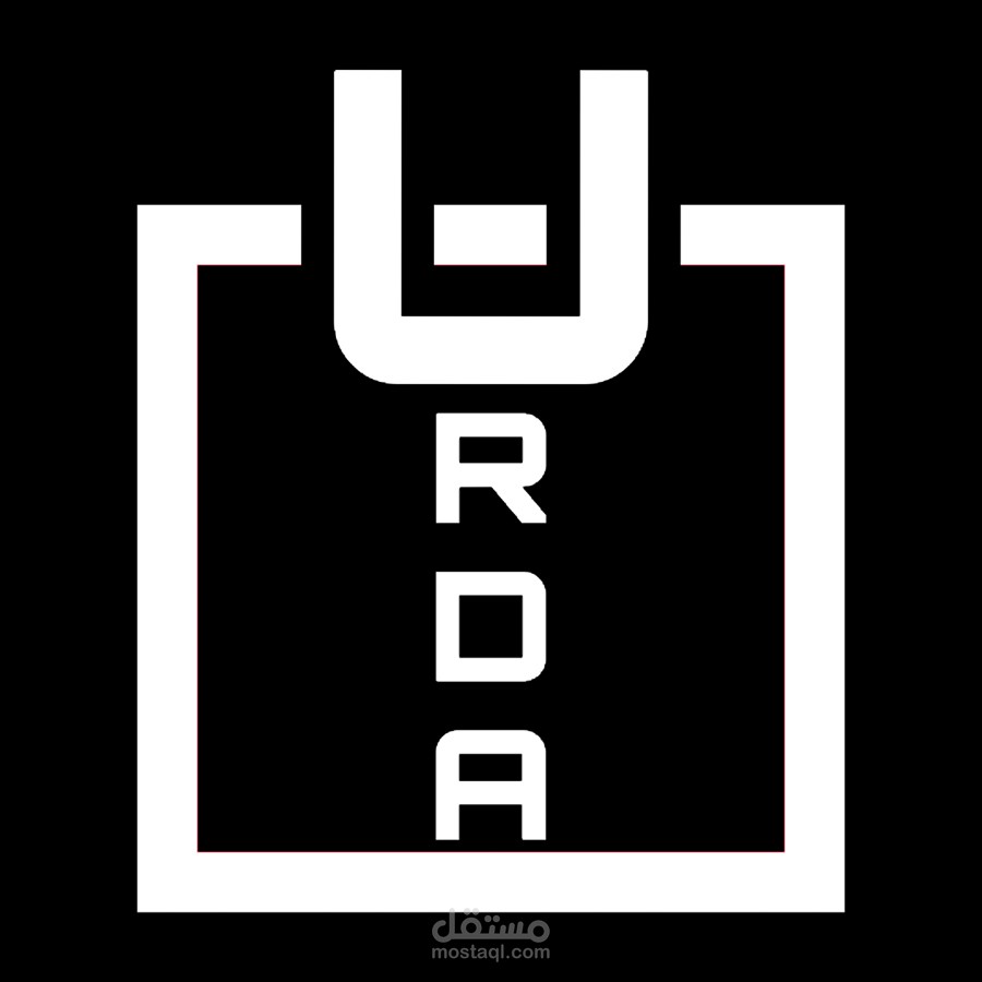 تصميم لوقو شخصي ب اسم URDA