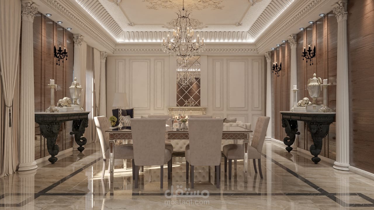 تصميم غرفة استقبال