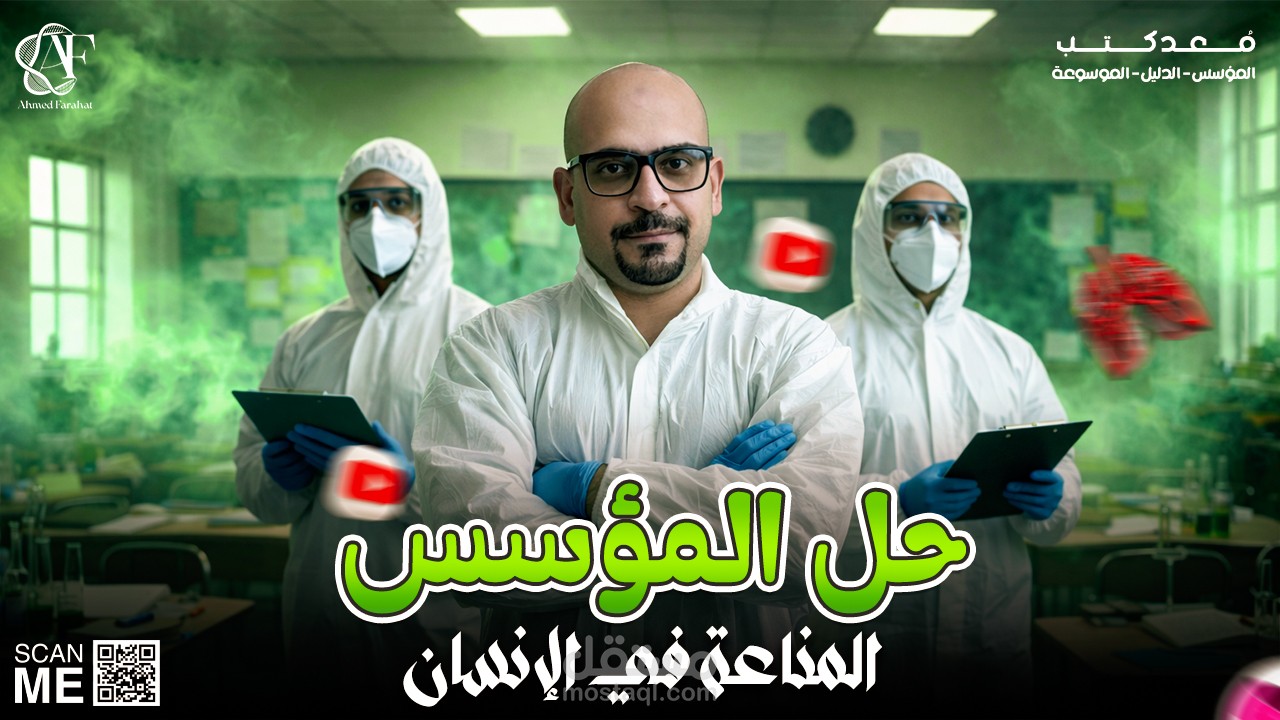 تصميم بوستات سوشيال ميديا تعليمية وثَمبنيل يوتيوب احترافية