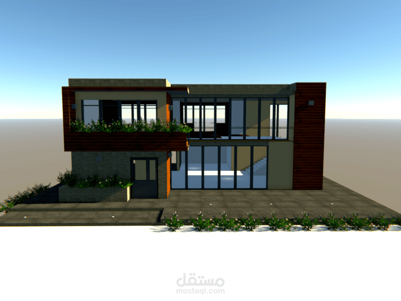 تصميم منزل 3D SketchUp