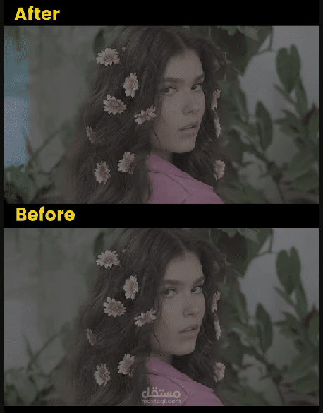 تحرير فيديو سينمائي وتصحيح الألوان