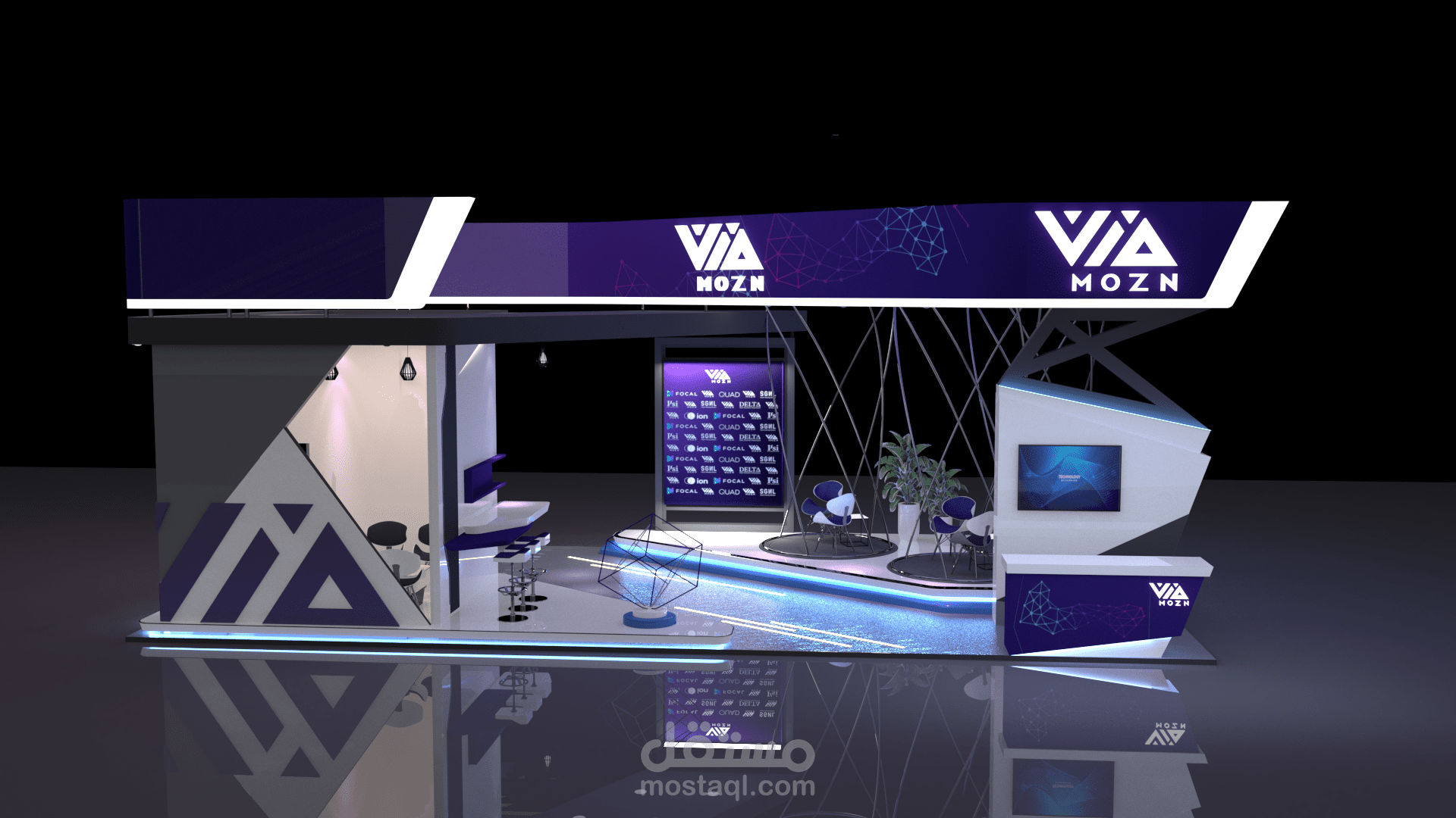 3D Technology booth for LEAP EXPO