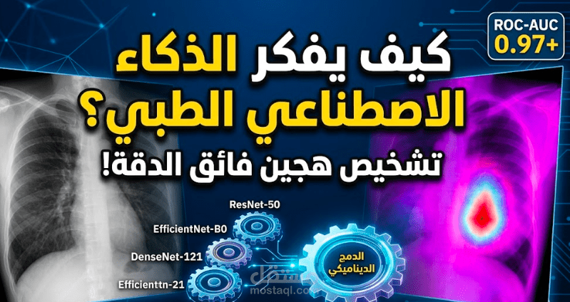 تطوير نظام ذكاء اصطناعي هجين لتصنيف الصور الطبية (Dynamic AI Ensemble & XAI)