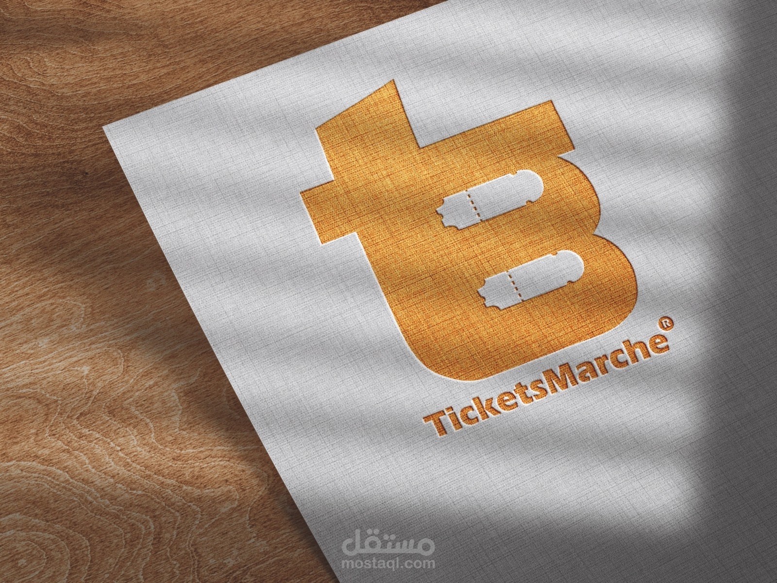 هوية بصرية لشركة TicketsMarche | مستقل