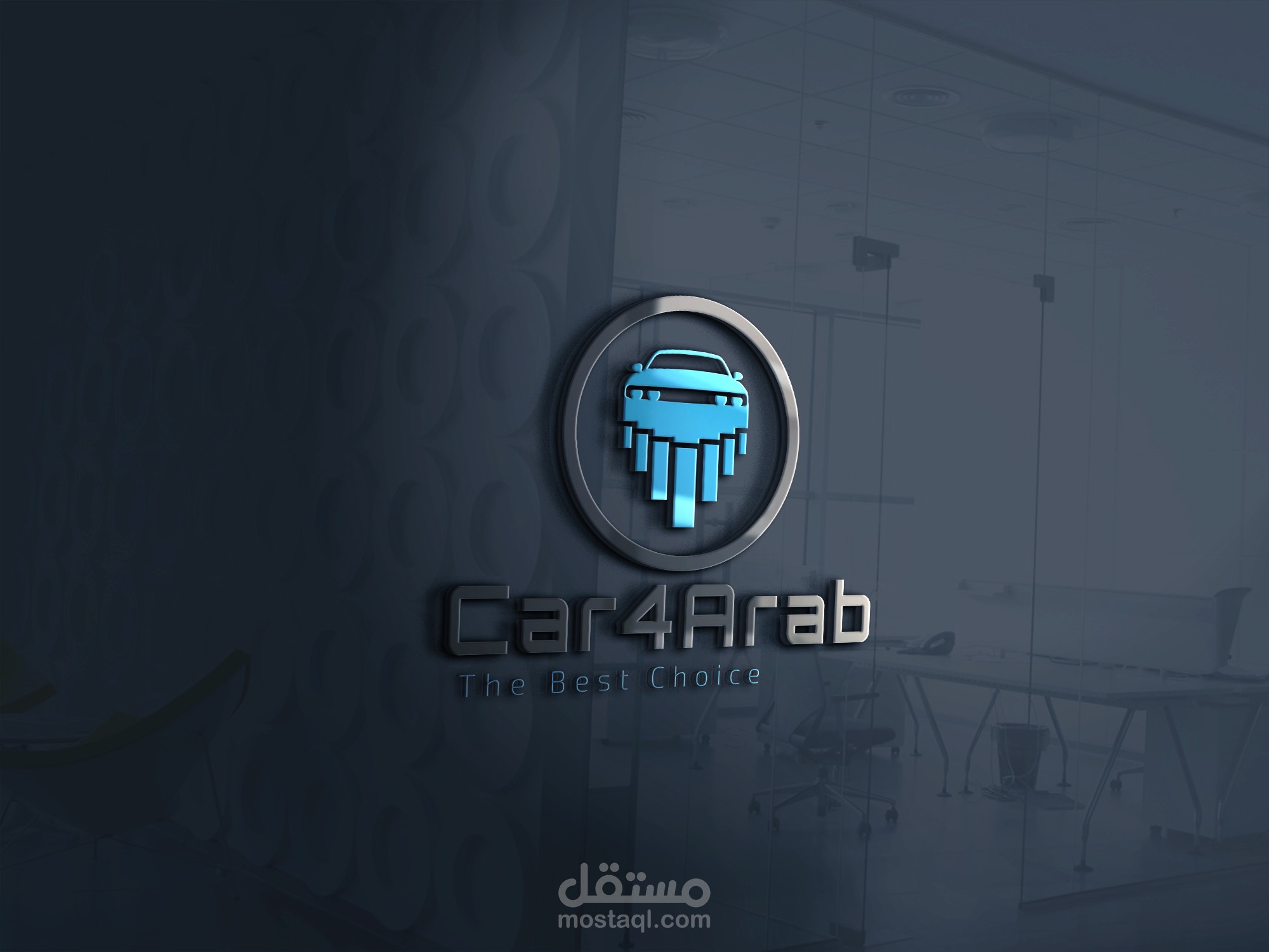 شعار لمحل تصليح سيارات بطريقة احترافية وافكار مميزة