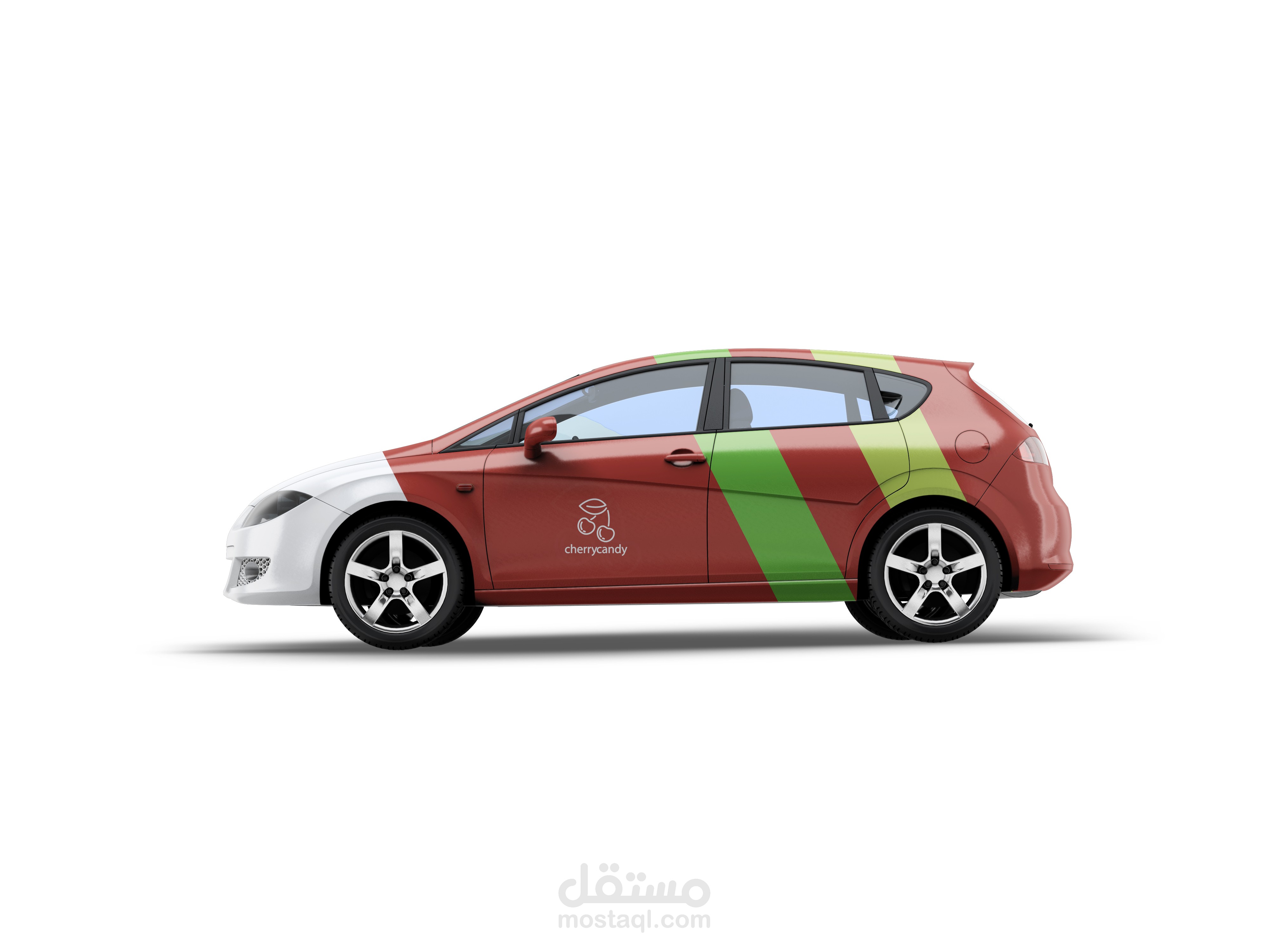 تصميم شعار وهوية بصرية لمشروع تجاري مختص في بيع الحلوى - السعودية