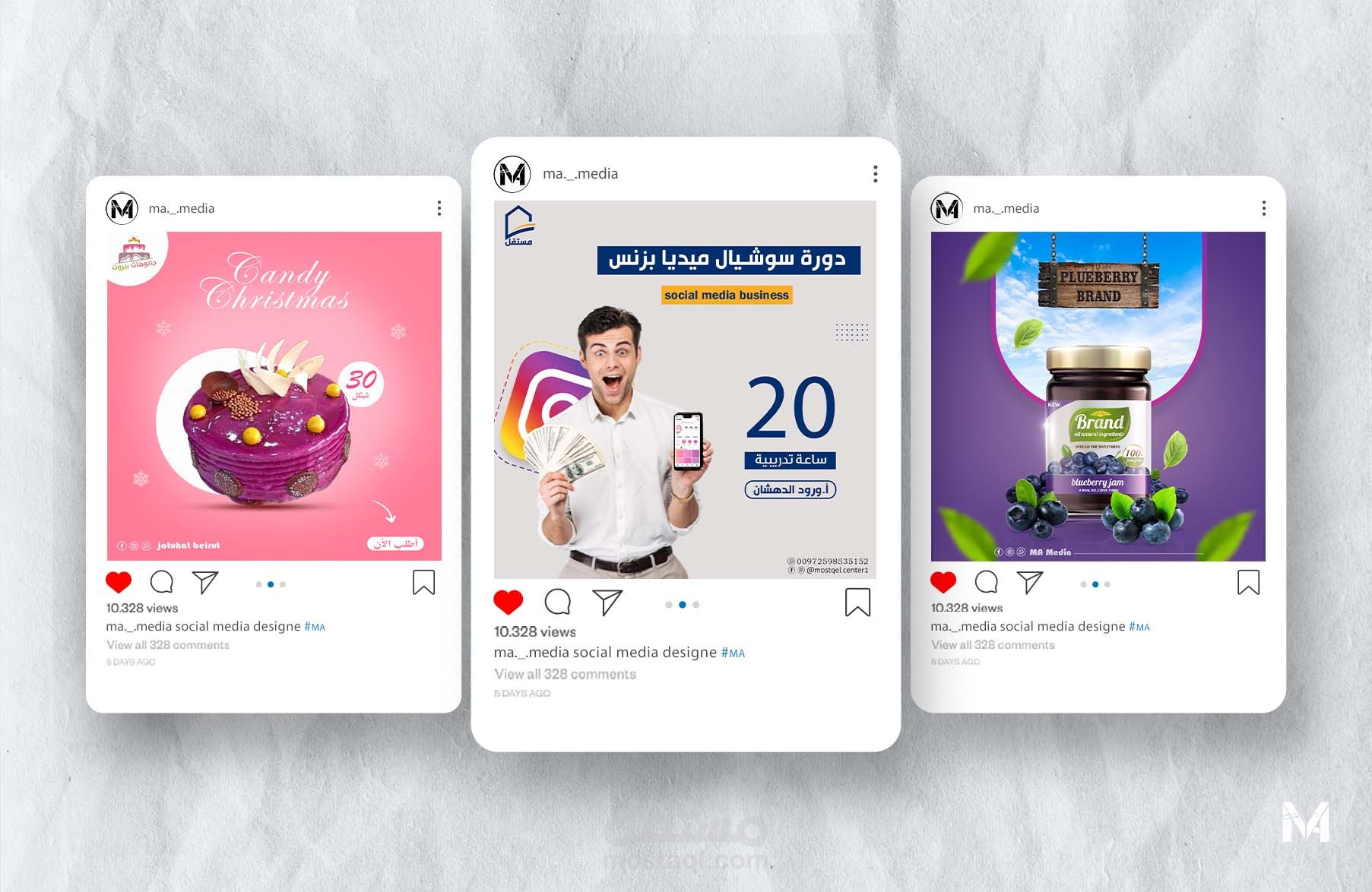 تصاميم سوشل ميديا