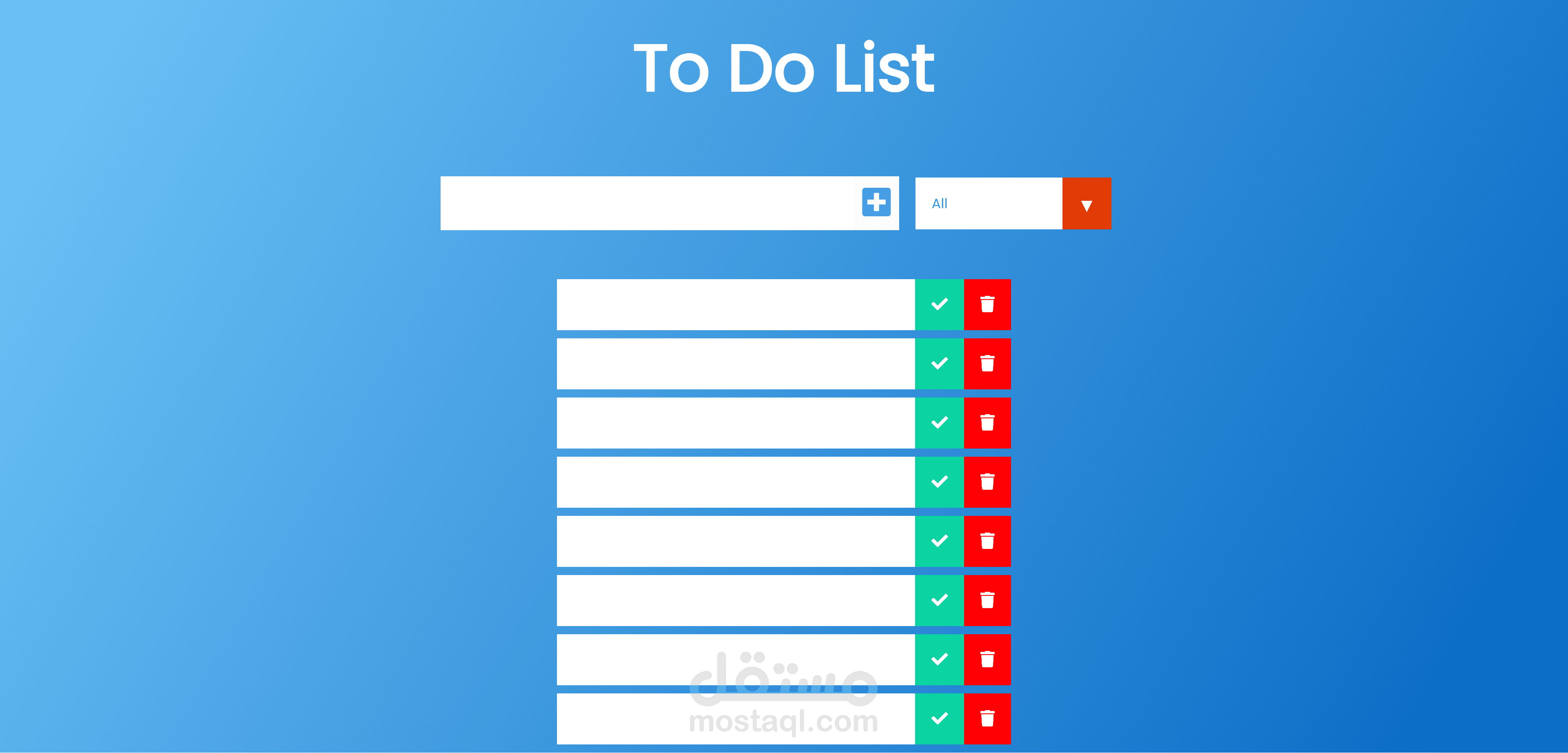 to do list