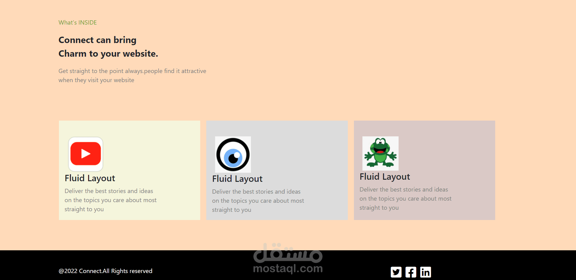 تصميم مواقع ويب تفتح علي جميع الشاشات