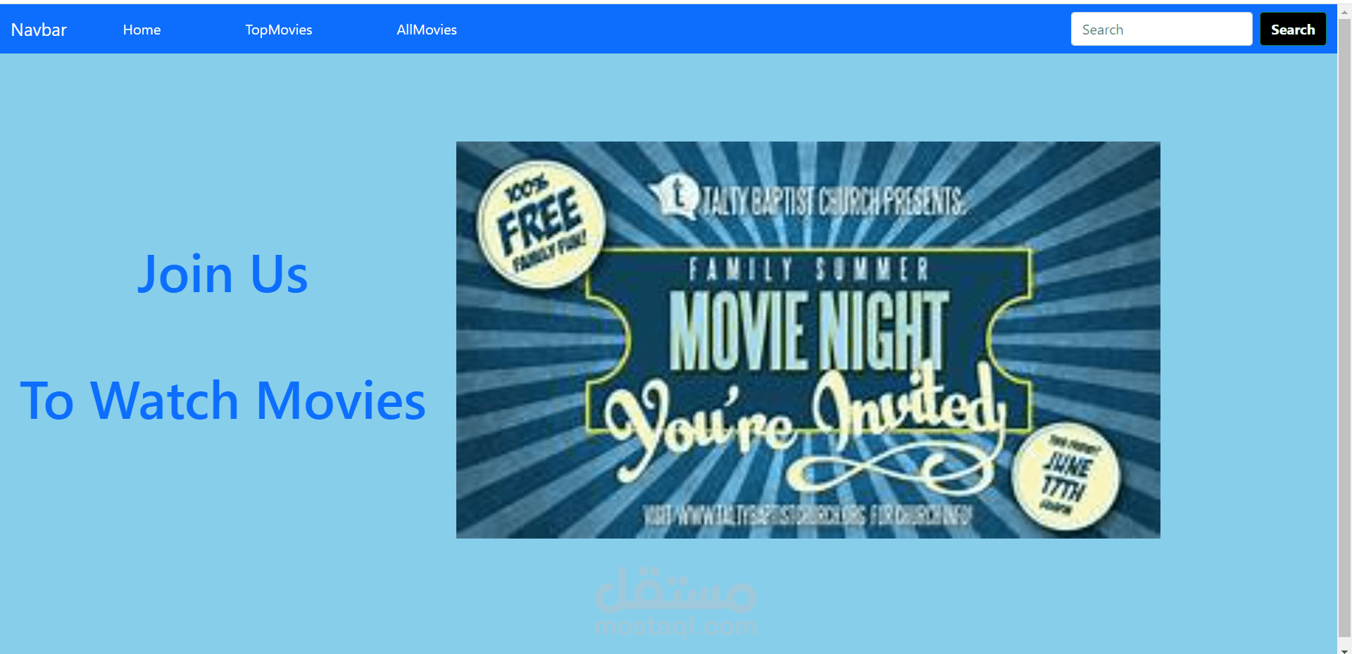 عمل موقع الكتروني باستخدام React