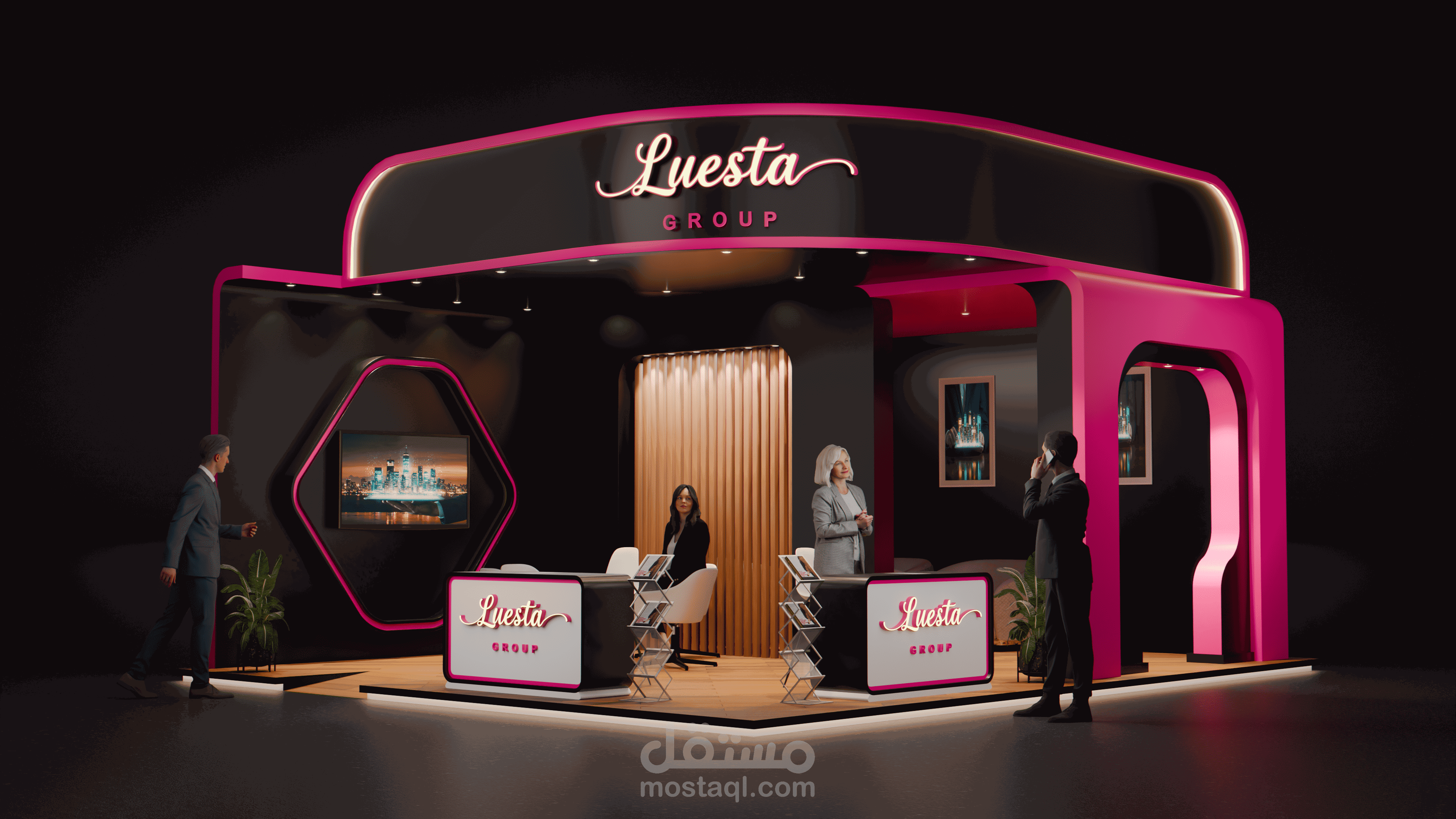 تصميم معرض Exhibition Booth