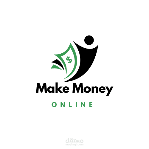 logo لقناة على اليوتيوب تتكلم عن ربح المال من الانترنت