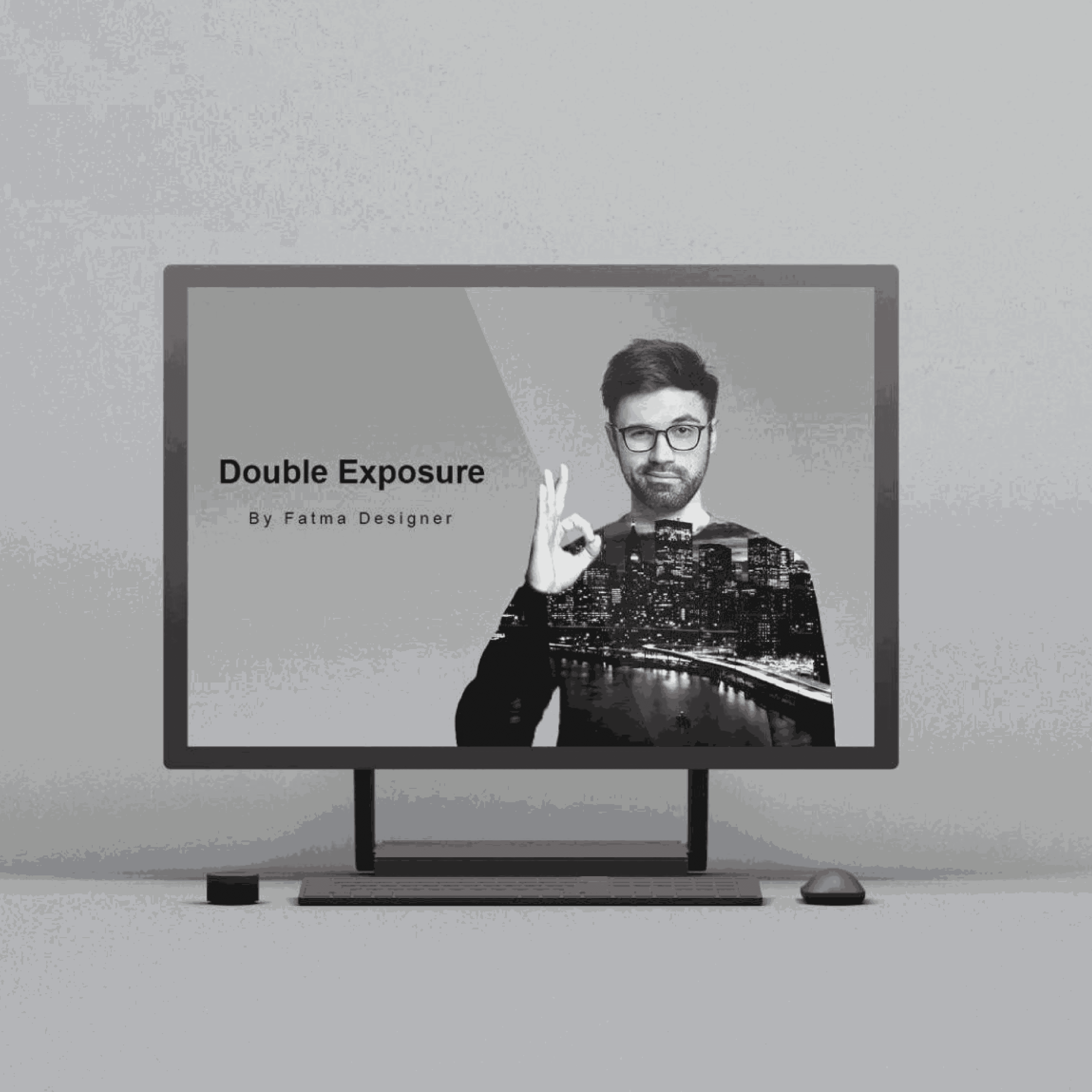 دمج اكثر من صورة في صورة واحدة (دبل اكسبوجر)