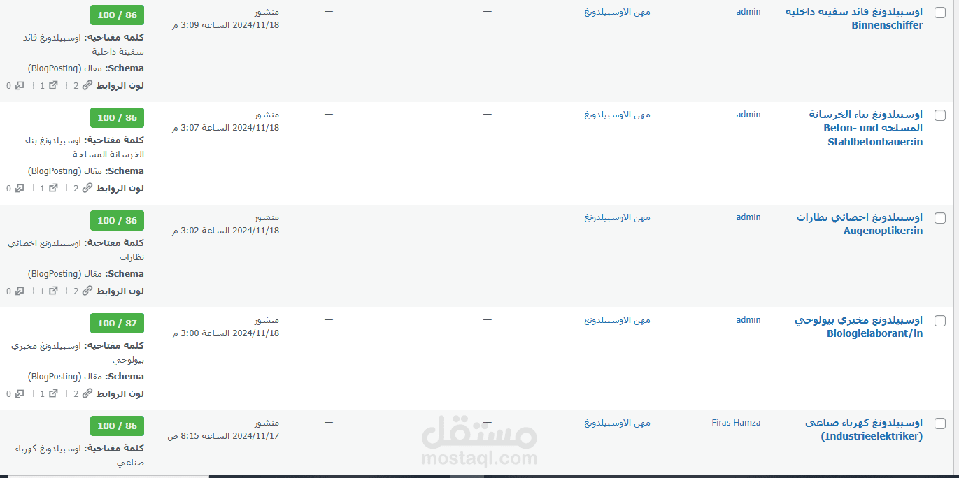 اوسبيلدونغ قائد سفينة داخلية Binnenschiffer