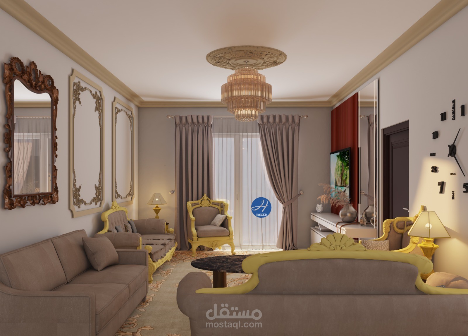 غرفة استقبال