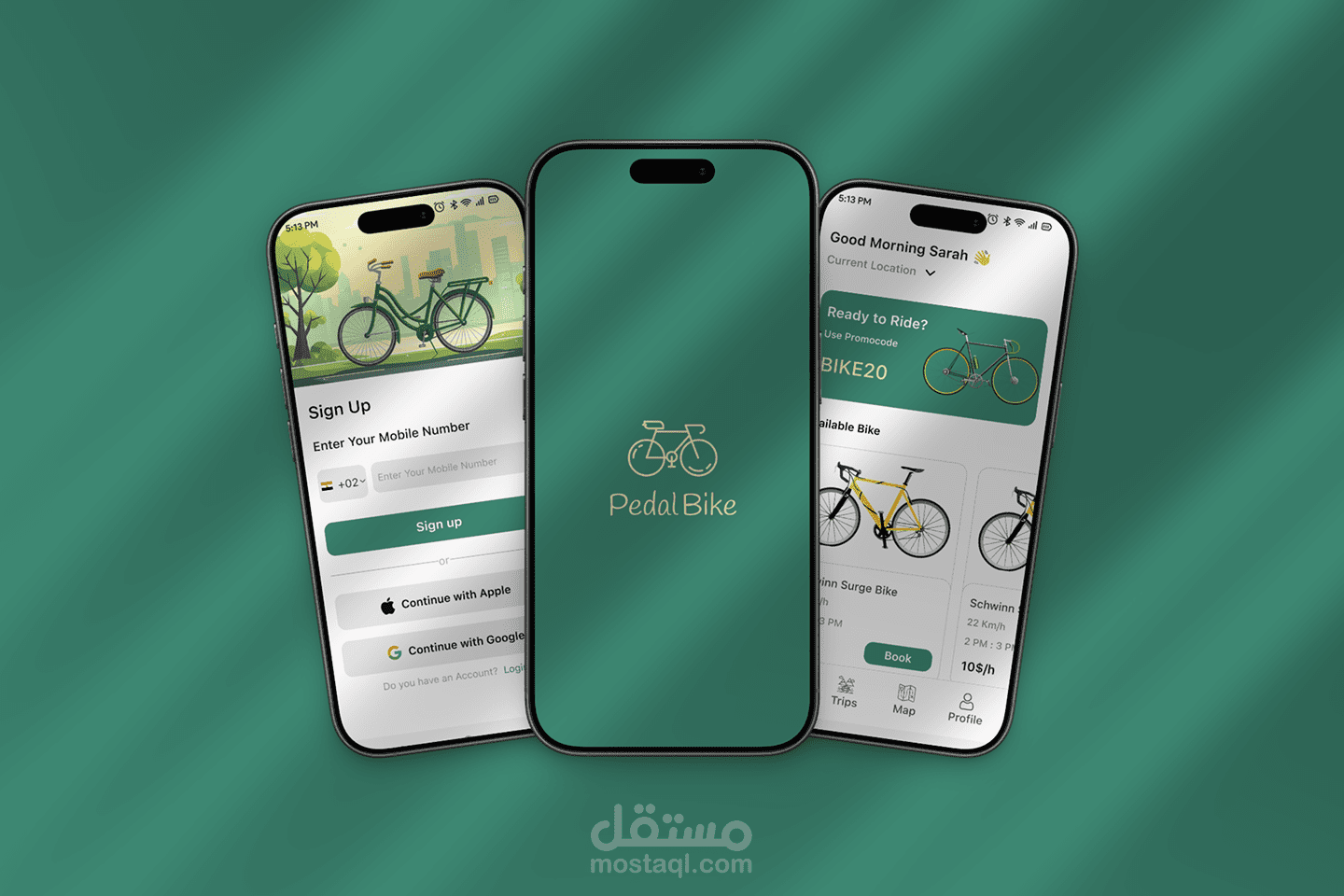 Pedal-Mobile application