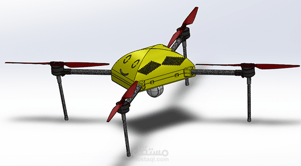 QuadCopter (Drone) 3D Modelling