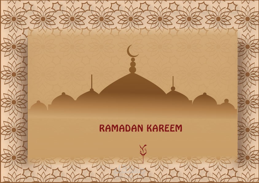 بوستر بمناسبة الشهر الكريم