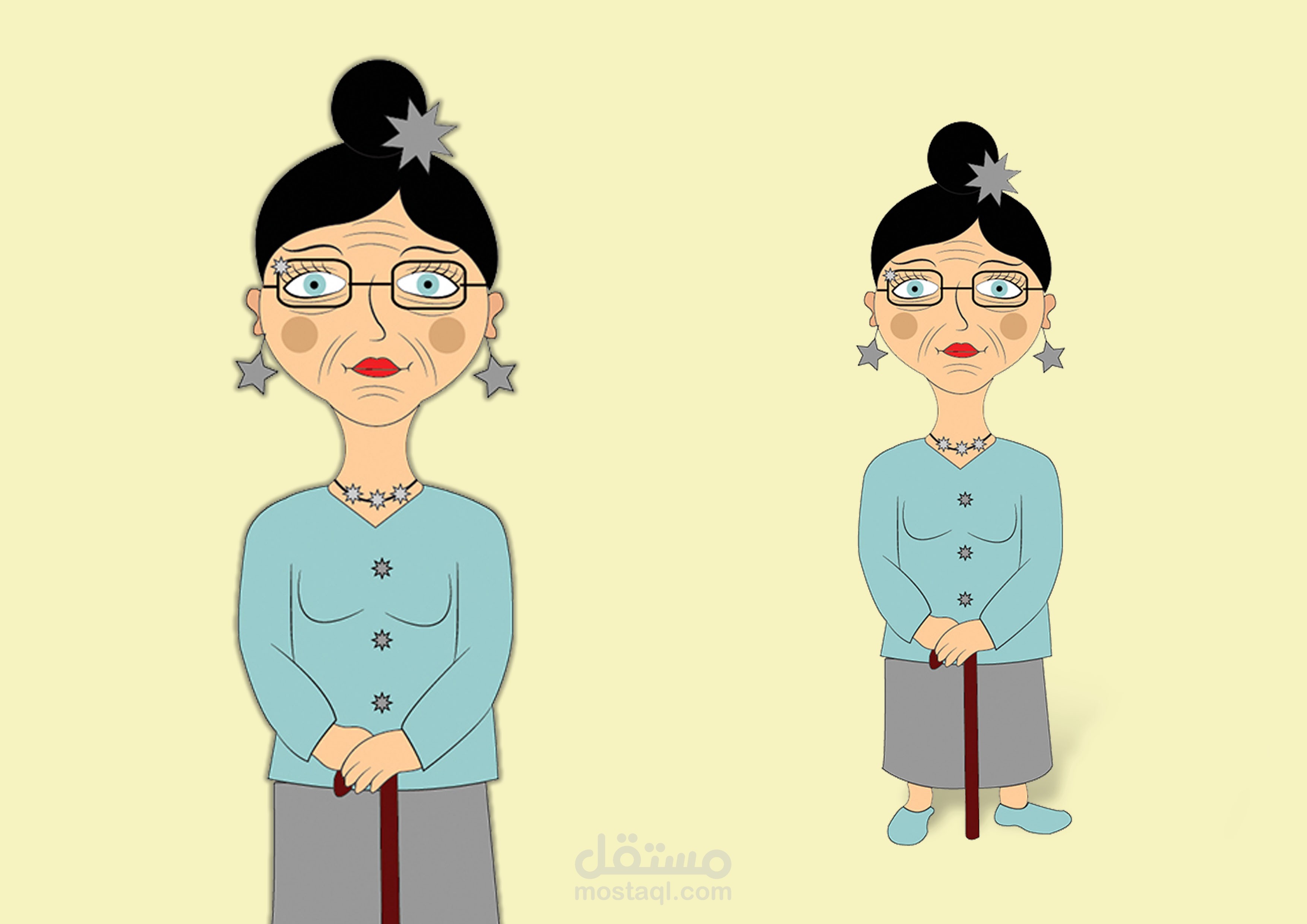 تصميم شخصيات