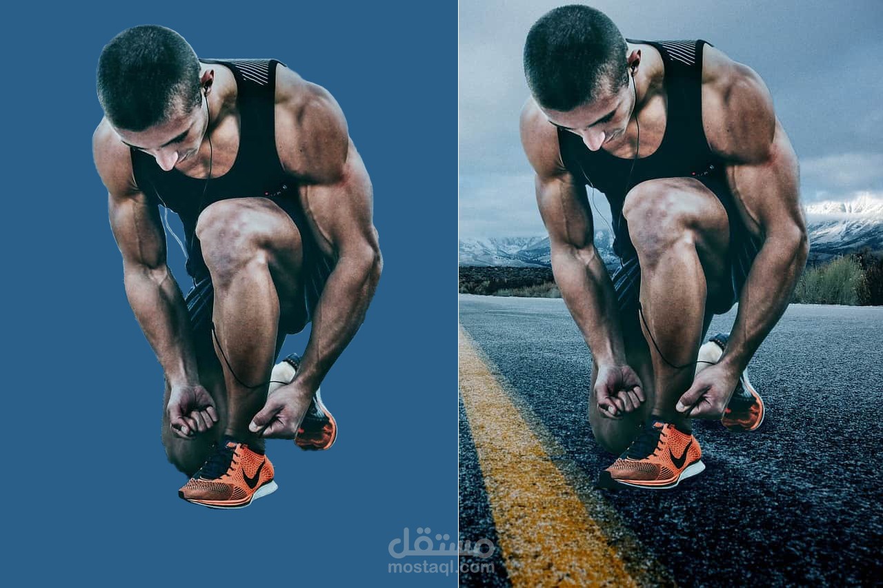تعديل الصور على الفوتوشوب وتفريغ الخلفيات وقص الاشخاص باحترافية