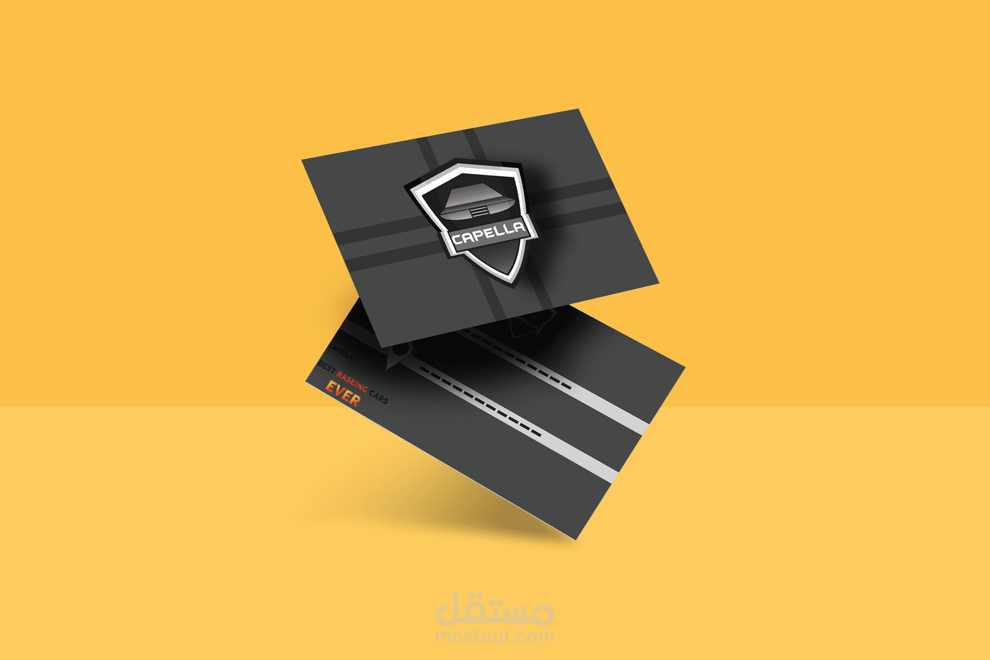 business card and logo design for capella