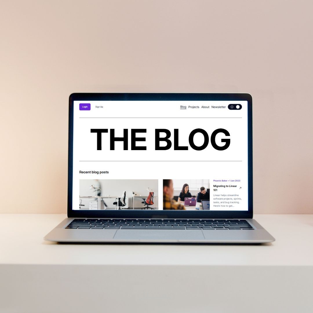 The Blog website
