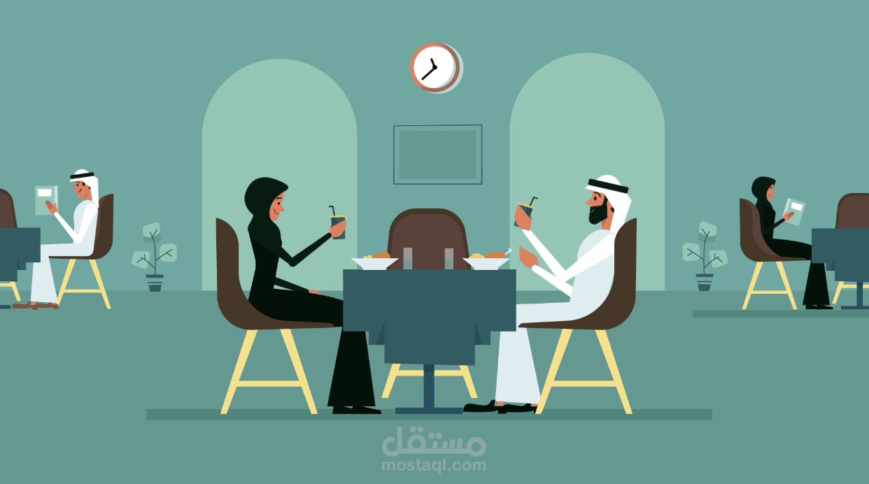 فيديو موشن جرافيك لشركة vibe السعودية